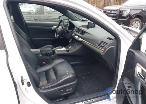 2016 Lexus Ct 200H из США, поврежденный, VIN JTHKD5BHXG2266894